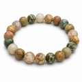 Wildflower Meadow Natural Stone Bracelet