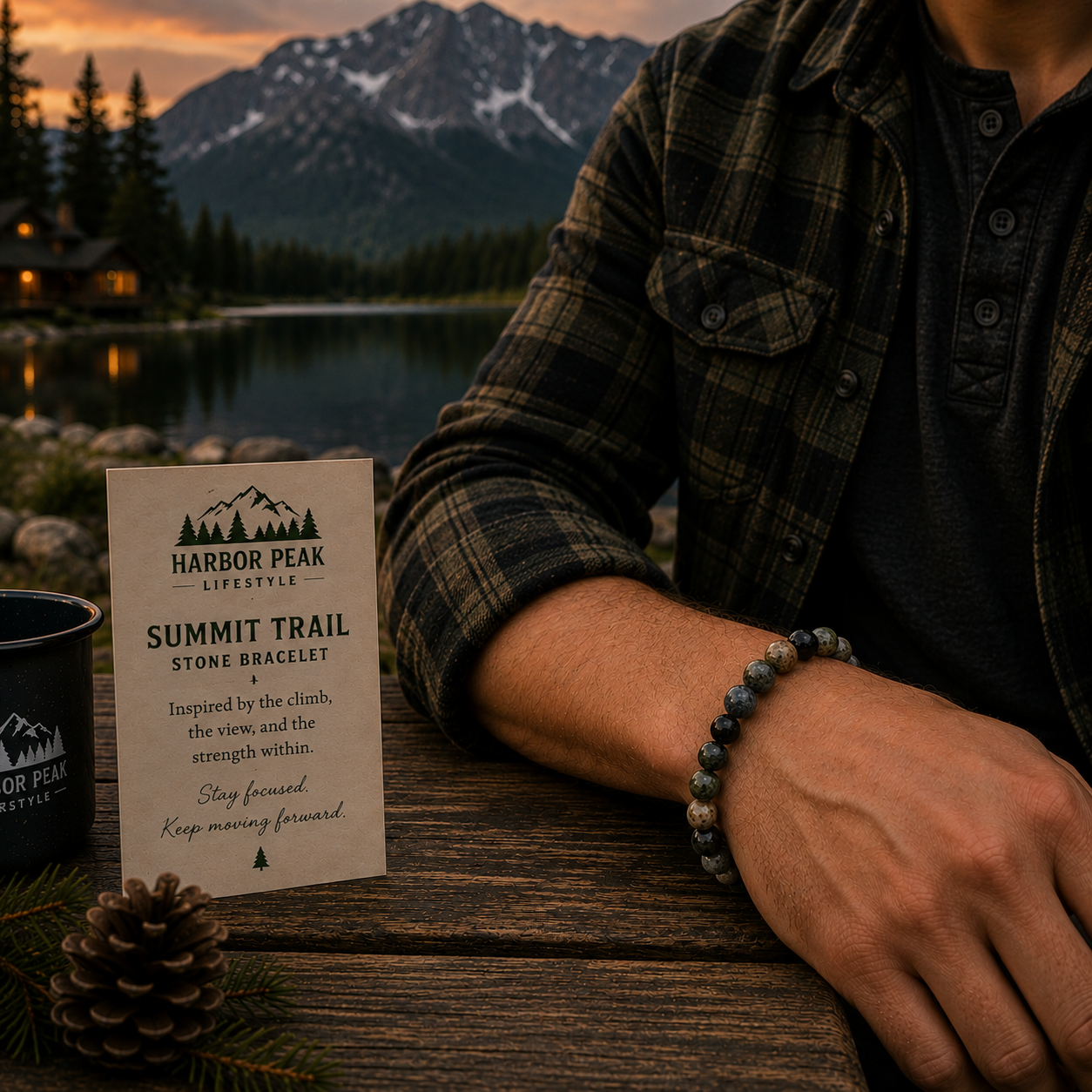 Summit Trail Stone Bracelet