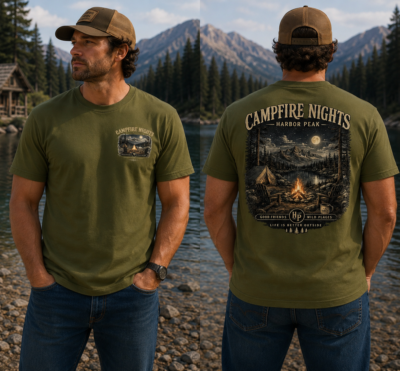 Campfire Nights Tee