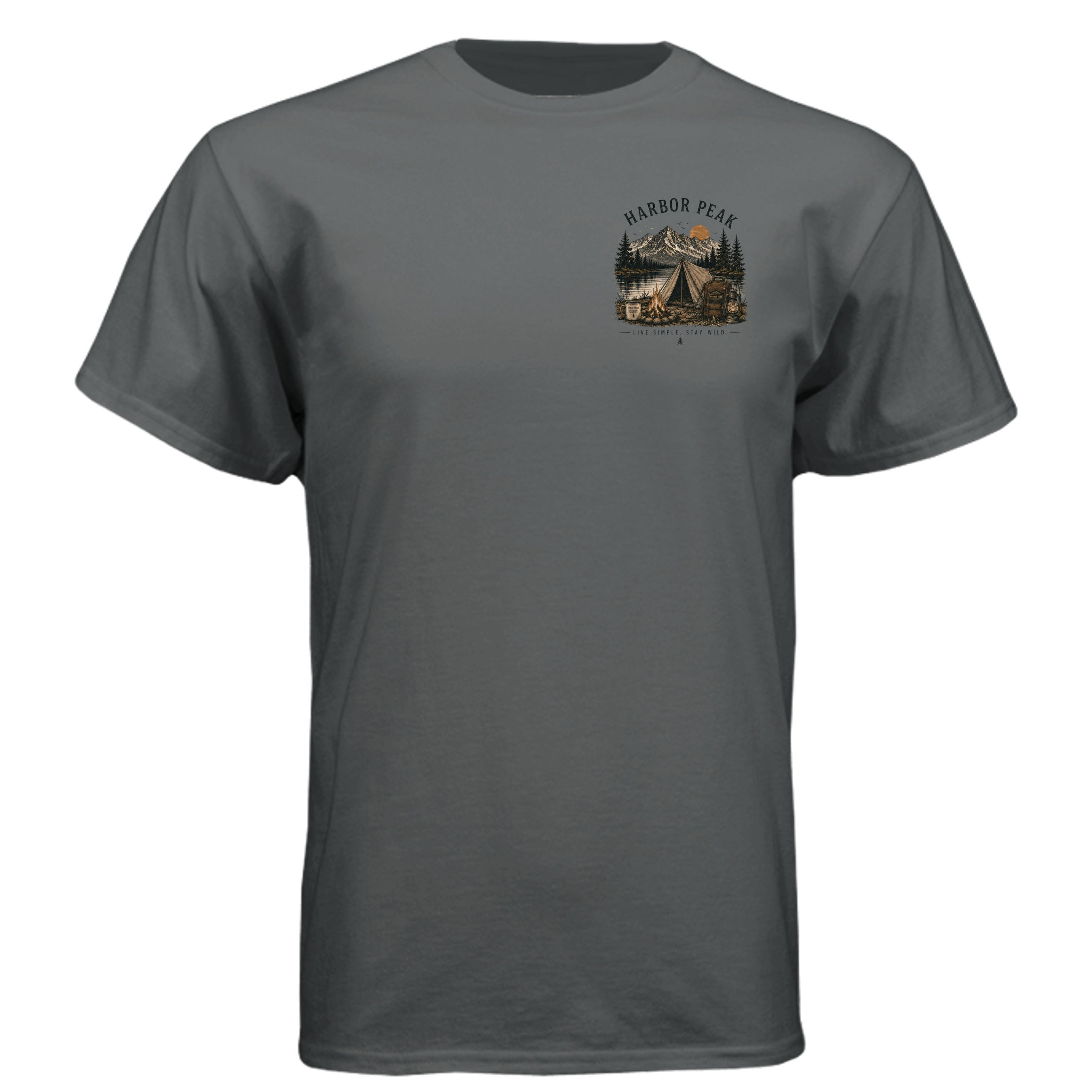 CHARCOAL HEATHER - 5280 - FRONT