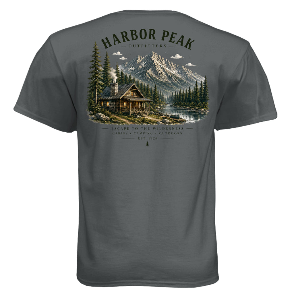 CHARCOAL HEATHER - 5280 - BACK