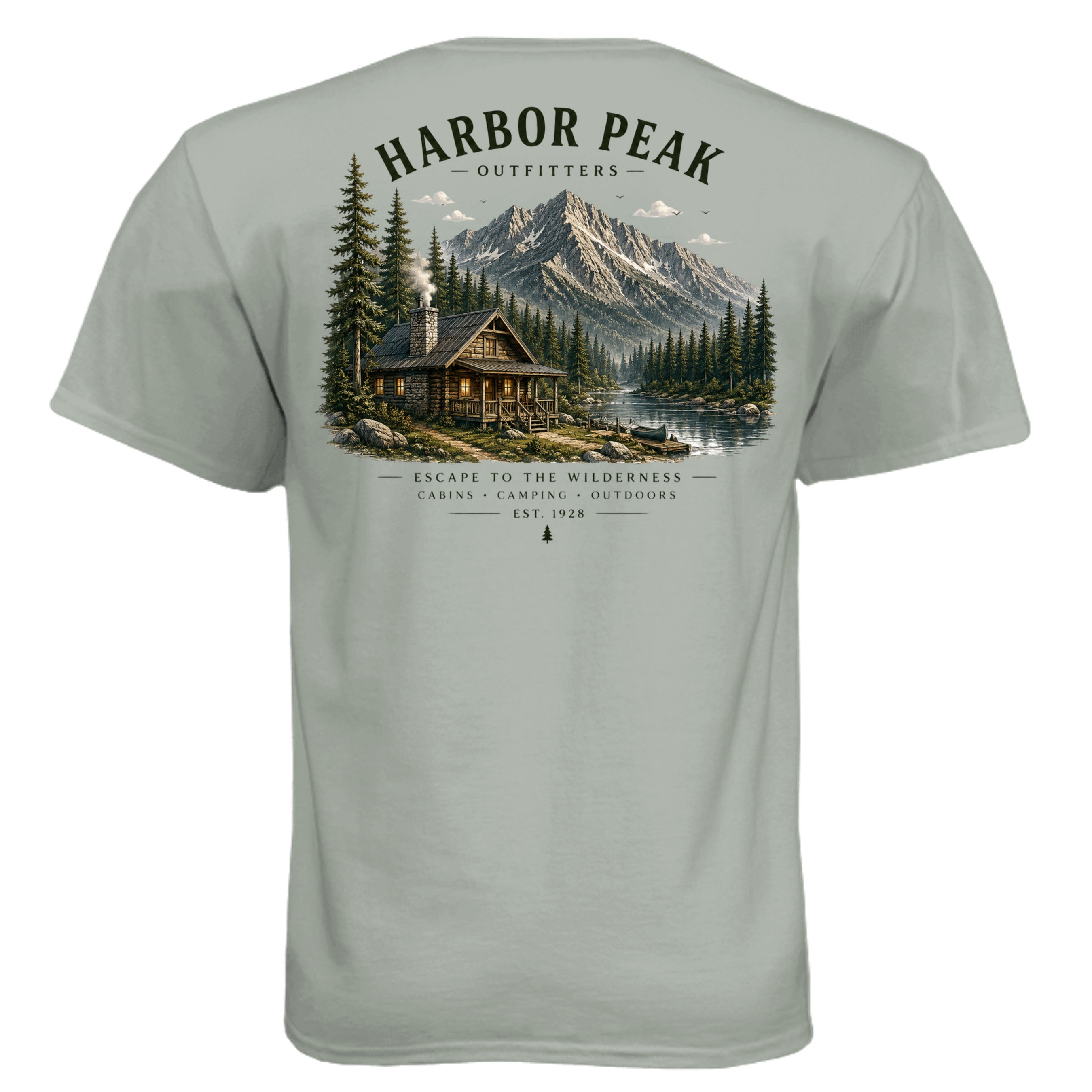 Stonewashed Green - 5280 - BACK