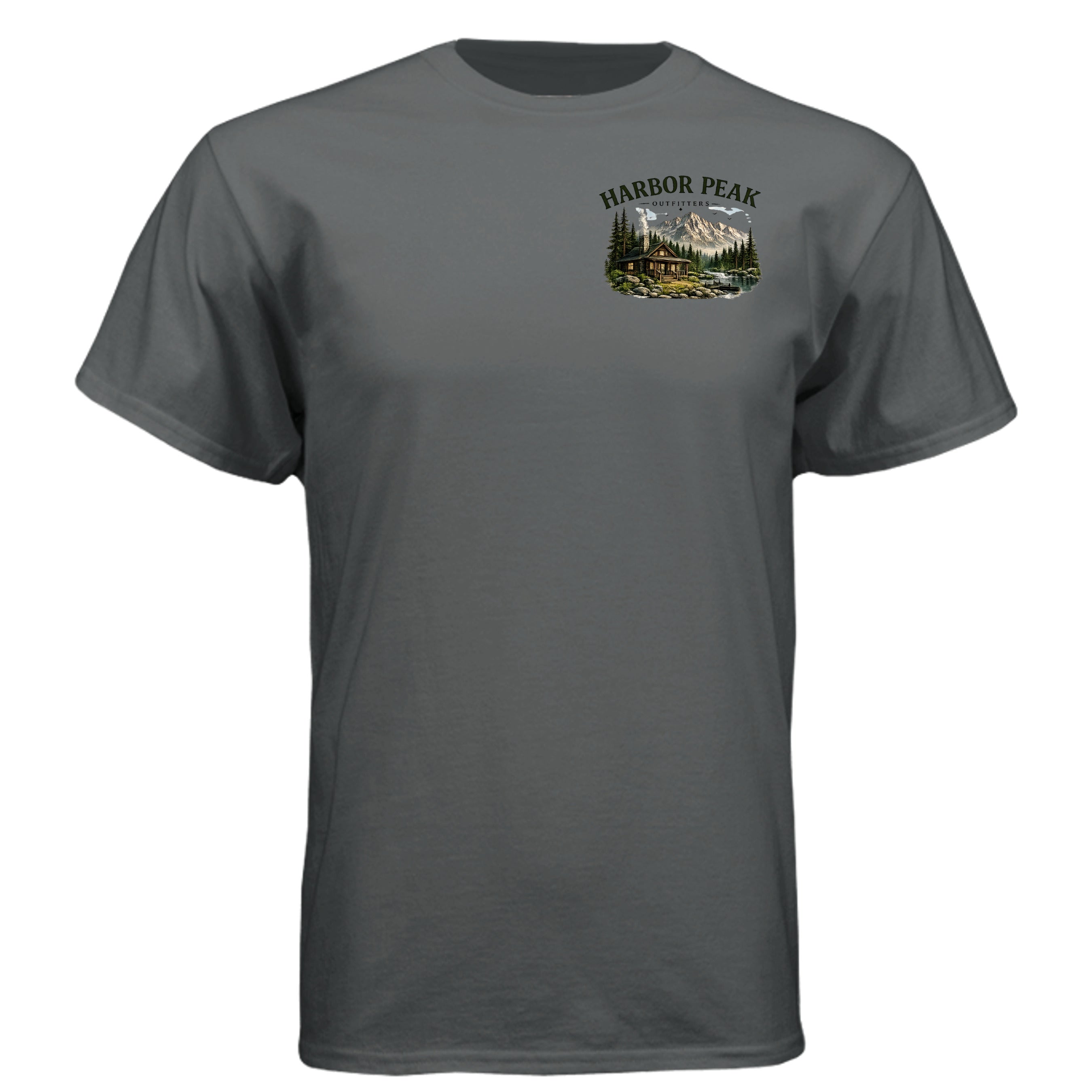 CHARCOAL HEATHER - 5280 - FRONT