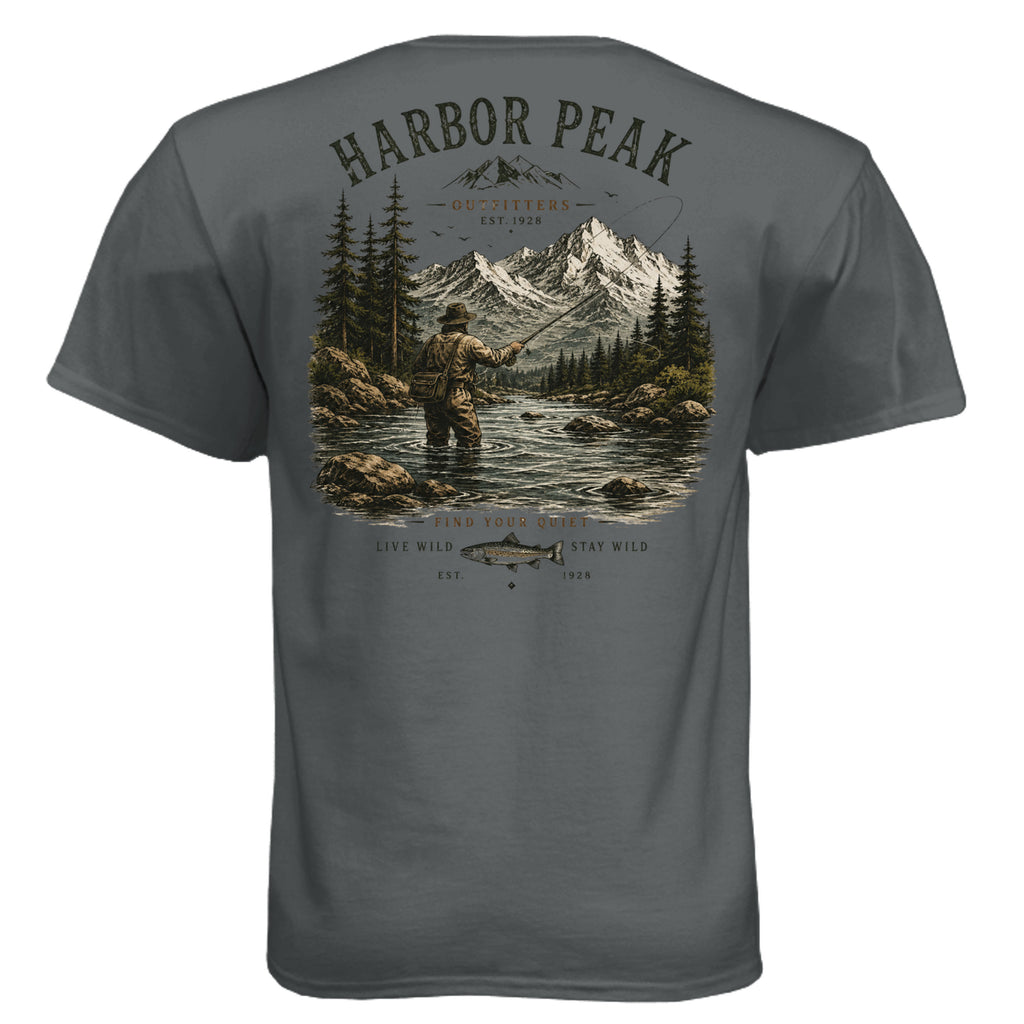 CHARCOAL HEATHER - 5280 - BACK