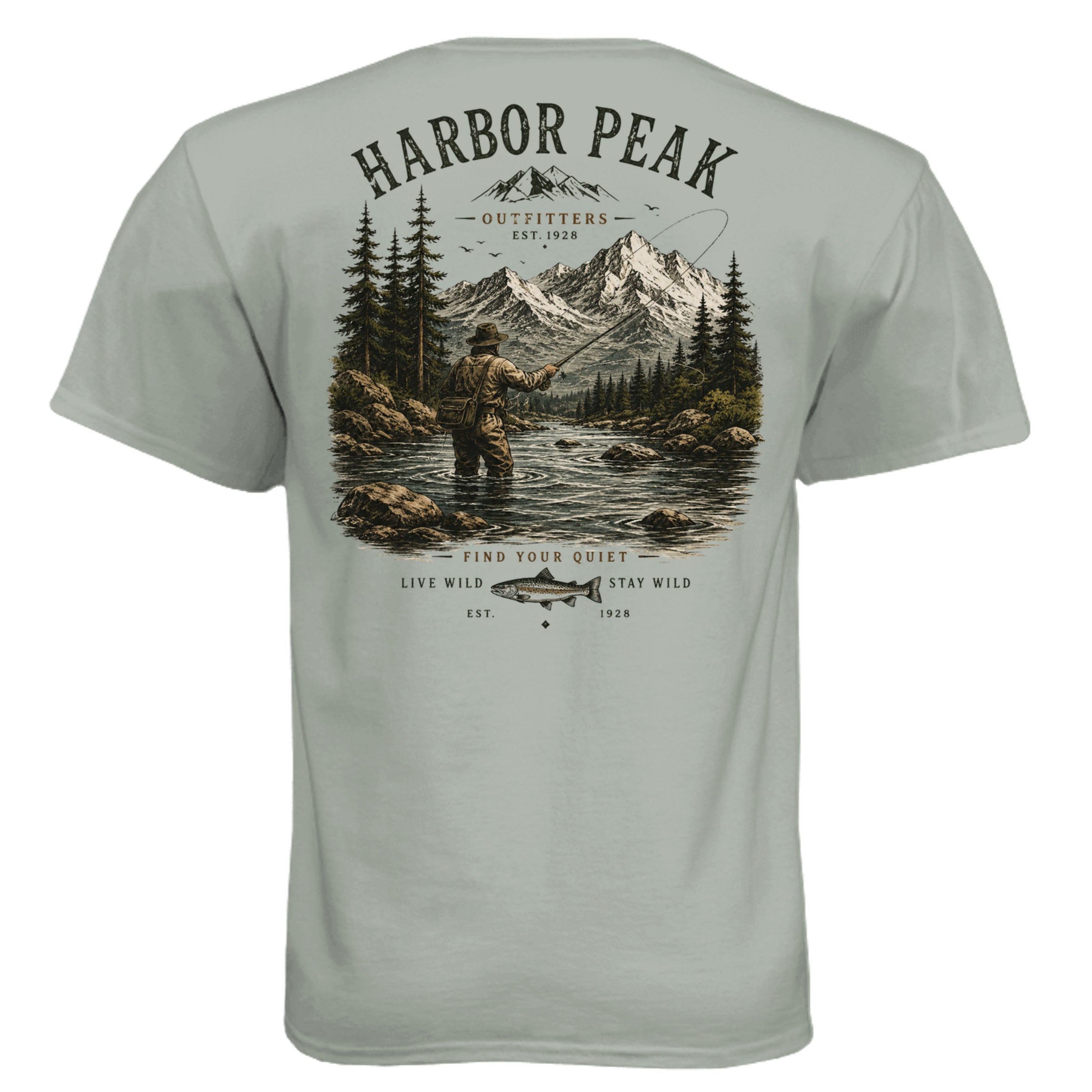 Stonewashed Green - 5280 - BACK