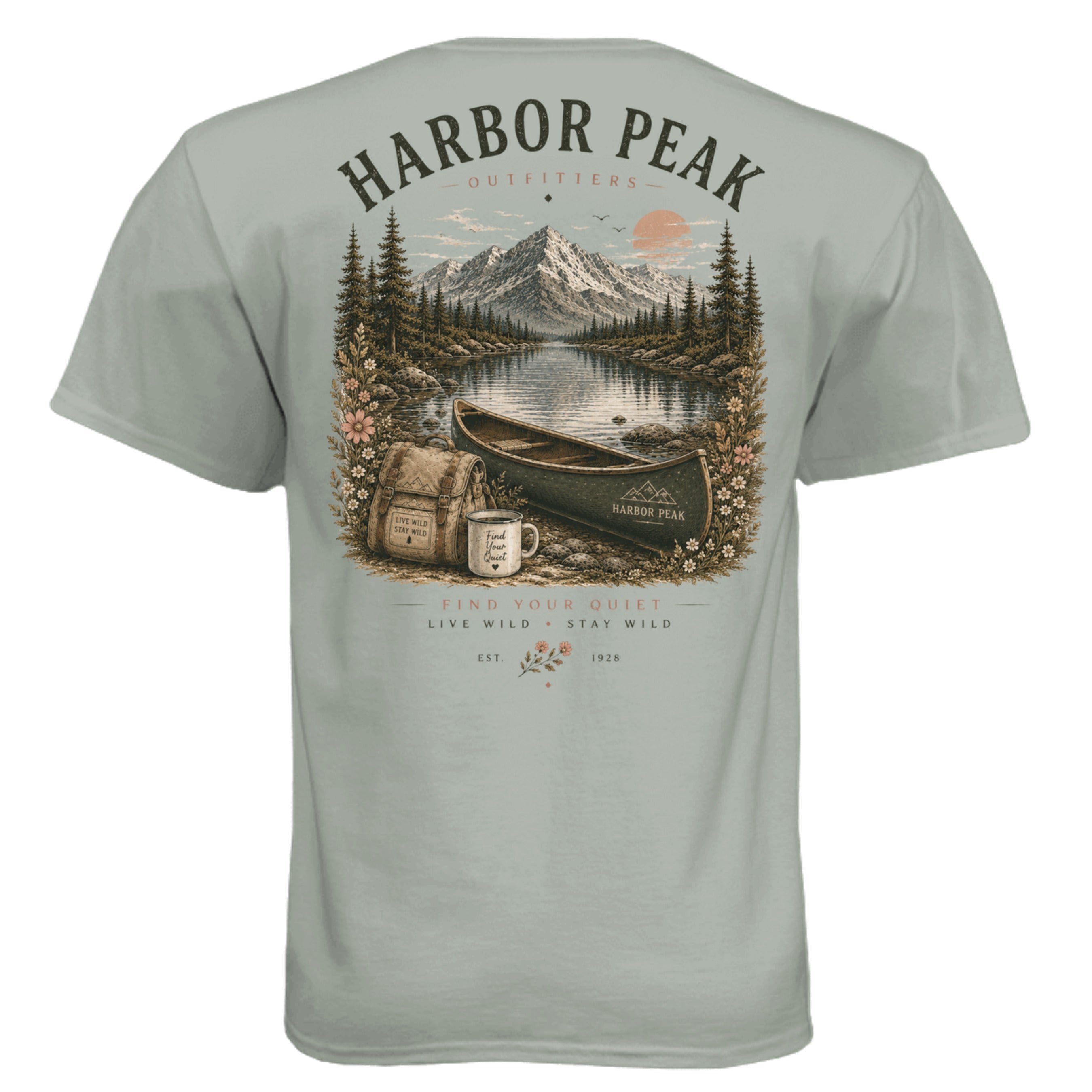 Stonewashed Green - 5280 - BACK