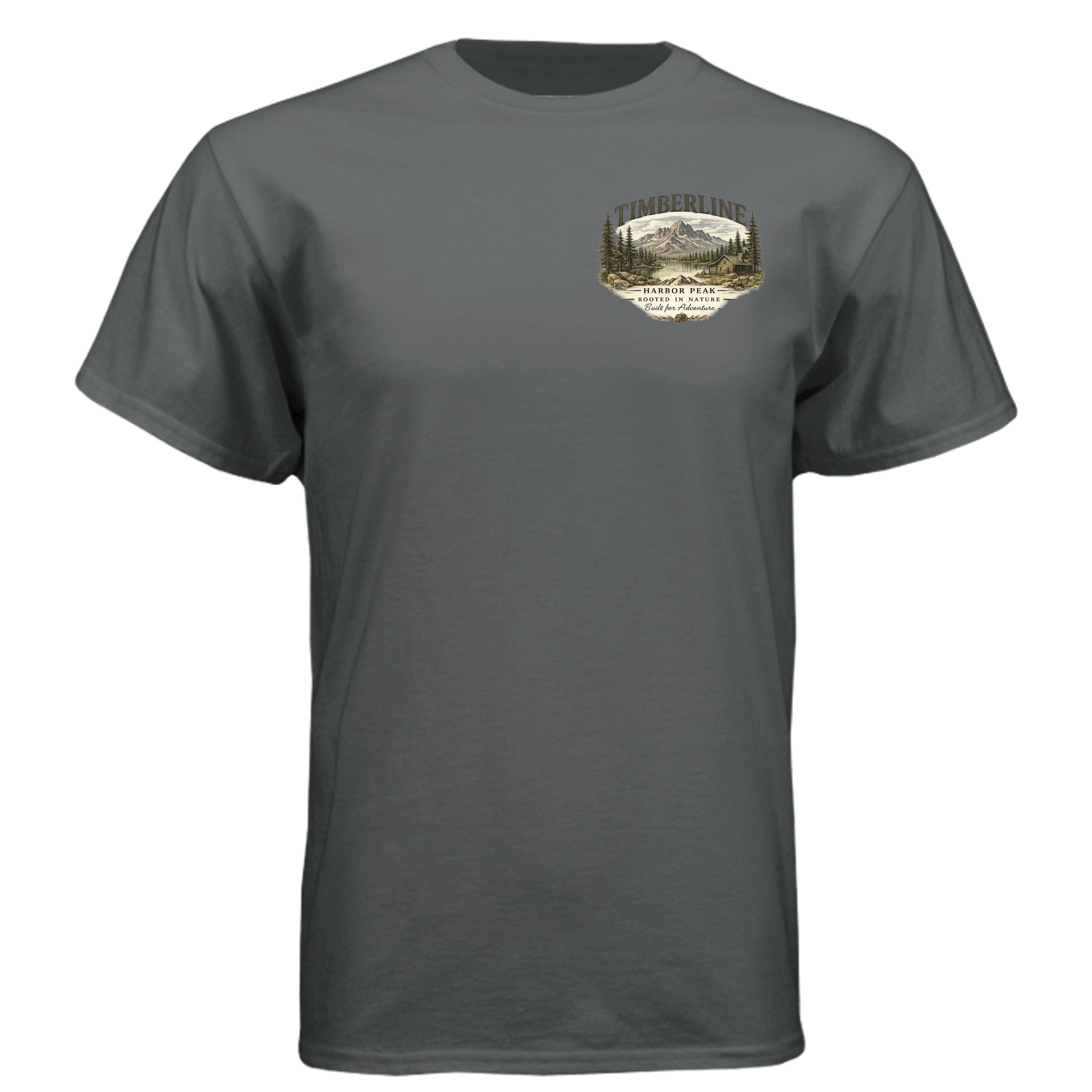 CHARCOAL HEATHER - 5280 - FRONT