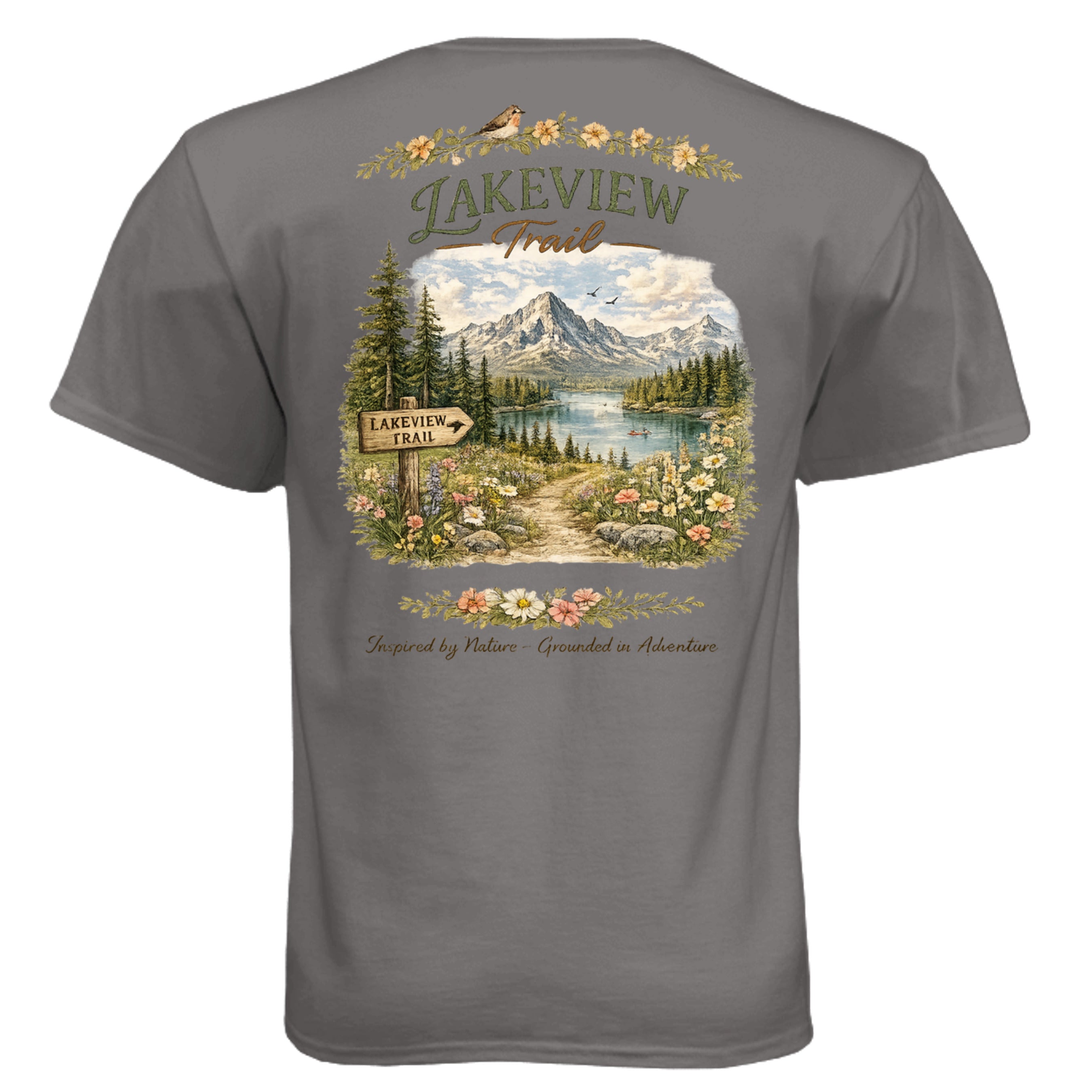 Oxford Grey - 5280 - BACK