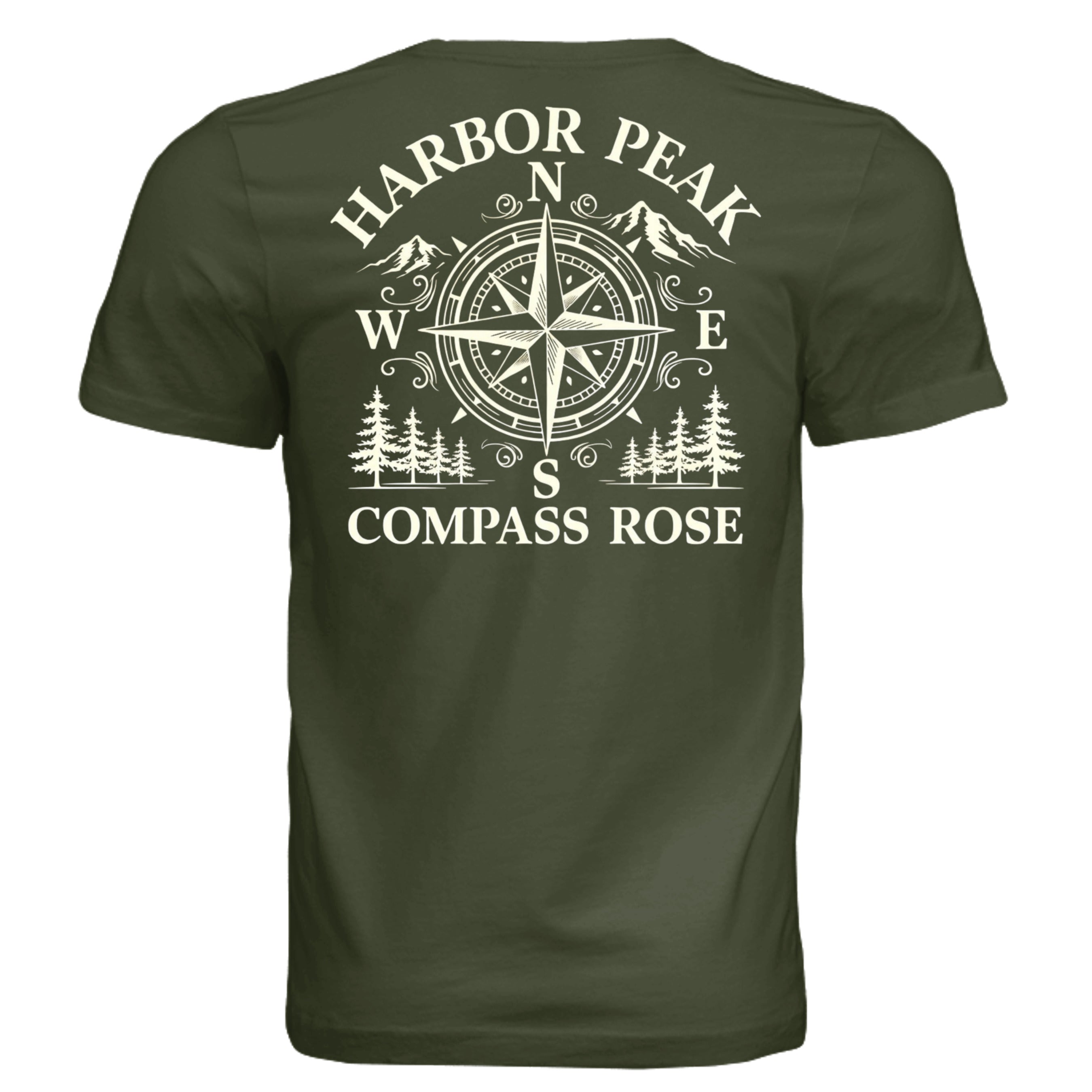 Military Green - 3001C - BACK