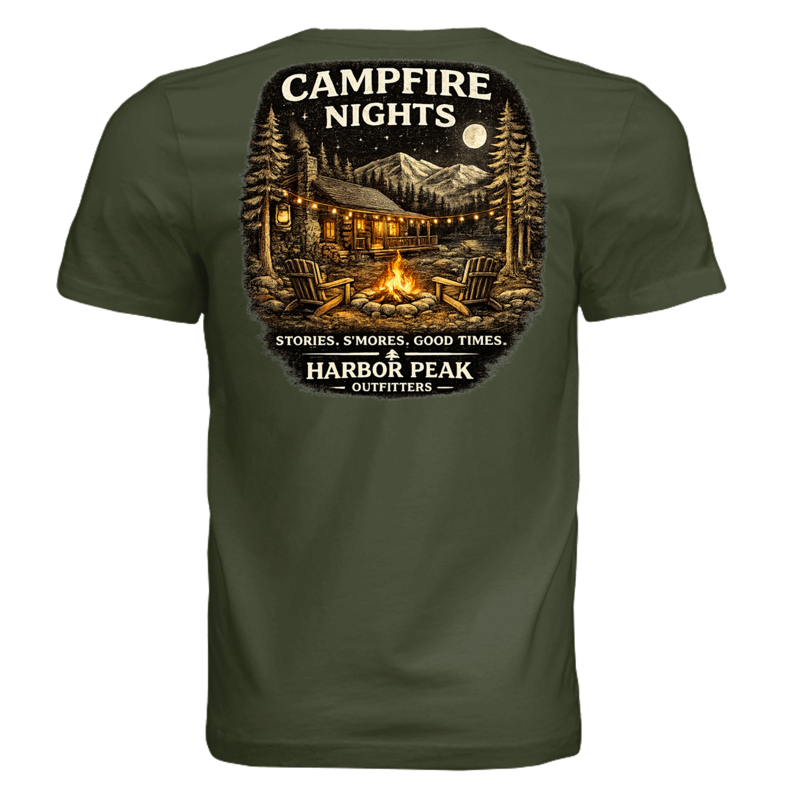 Military Green - 3001C - BACK