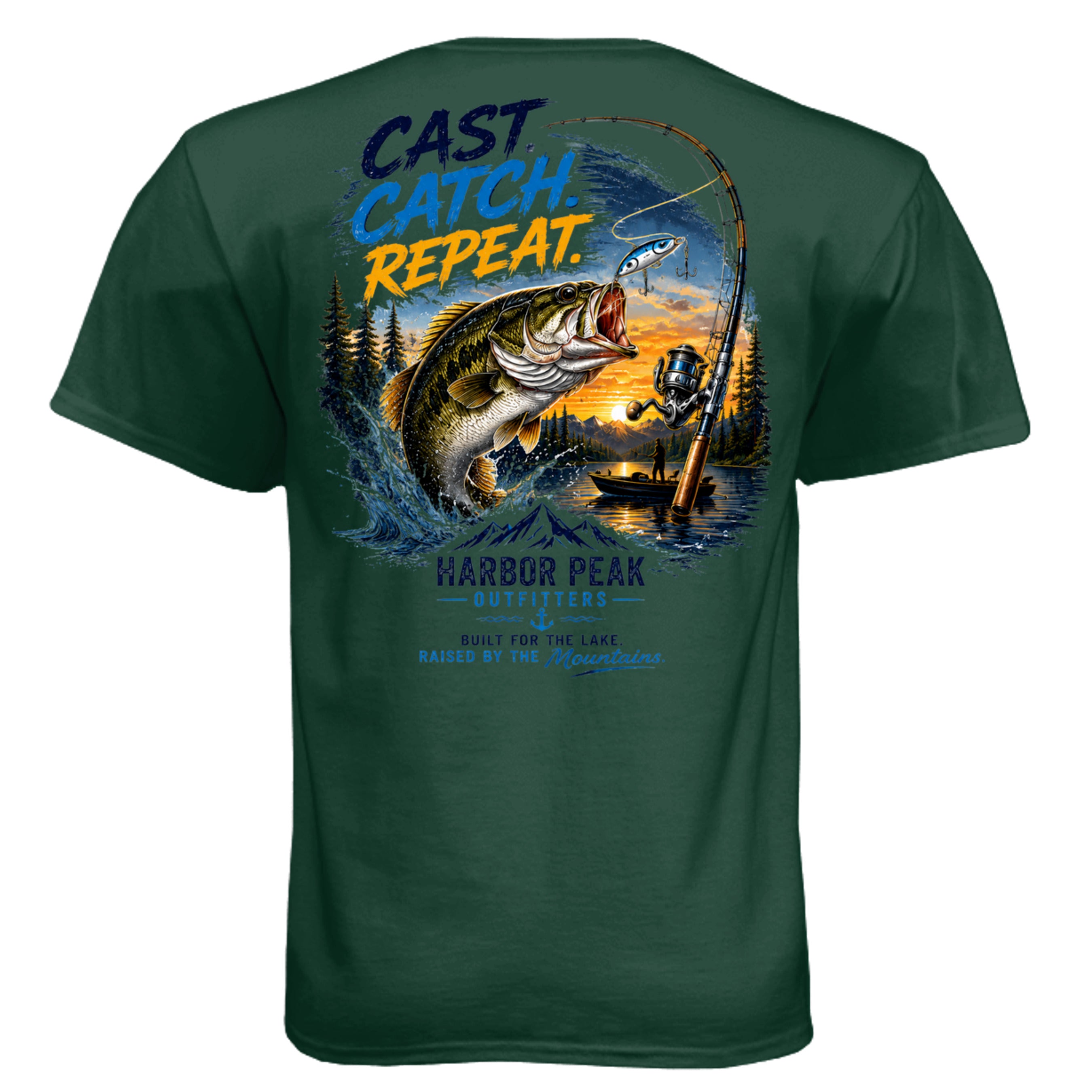 Athletic Dark Green - 5280 - BACK