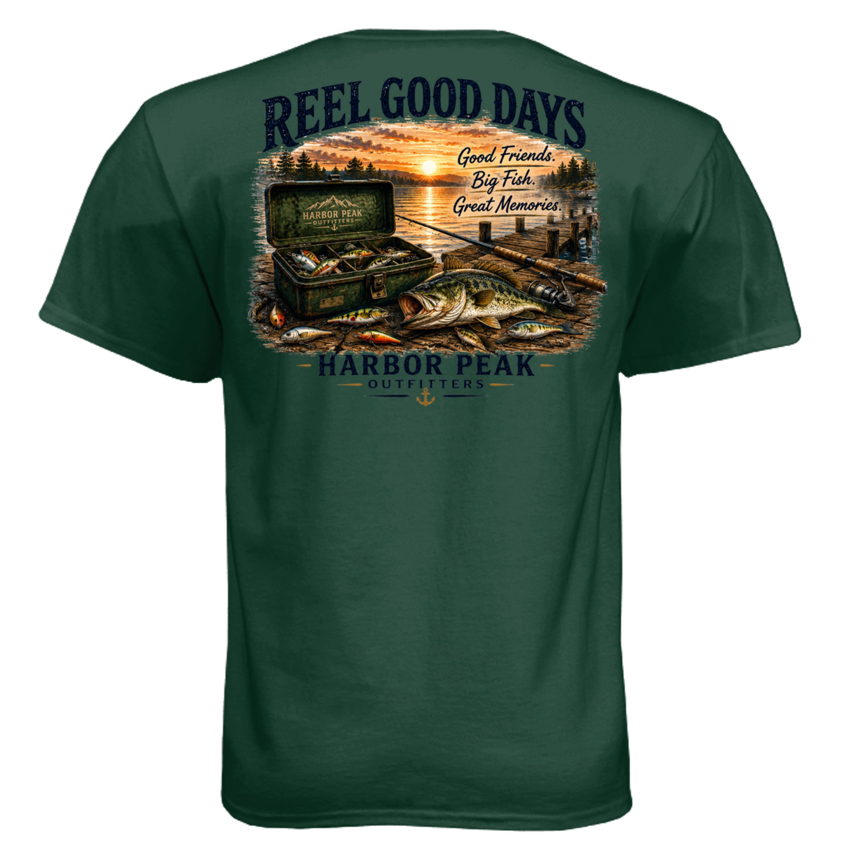 Athletic Dark Green - 5280 - BACK