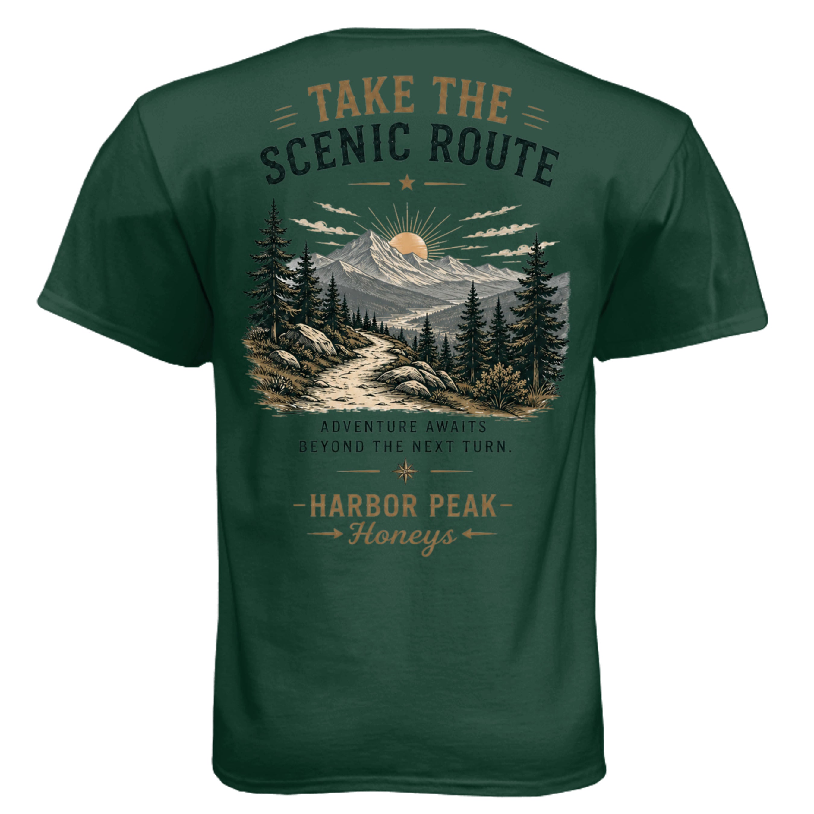 Athletic Dark Green - 5280 - BACK