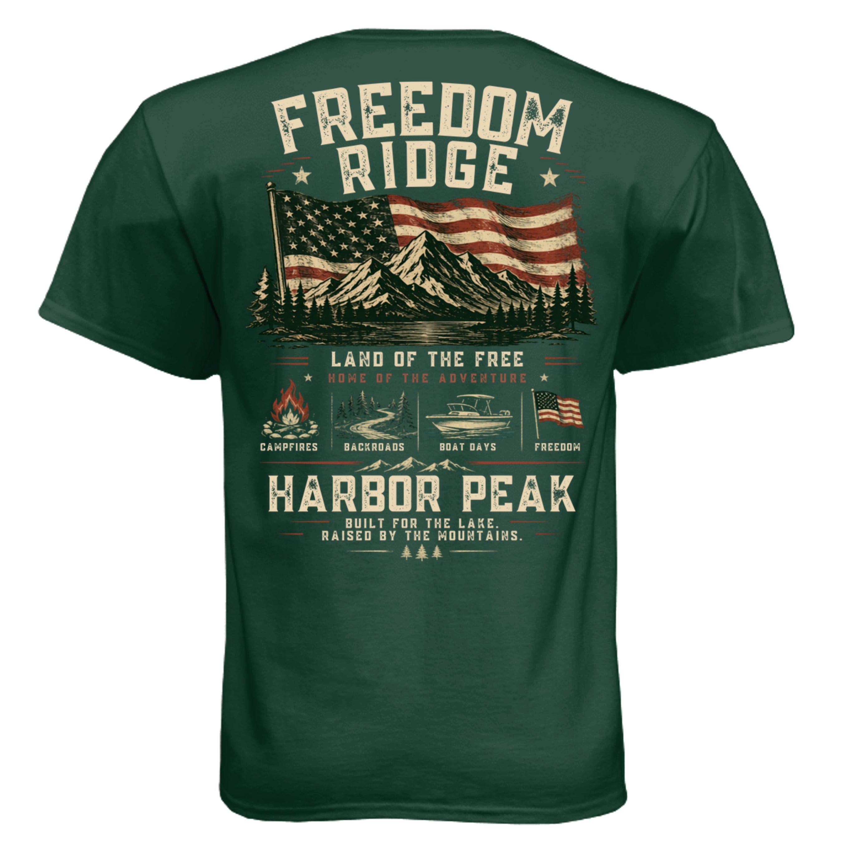 Athletic Dark Green - 5280 - BACK